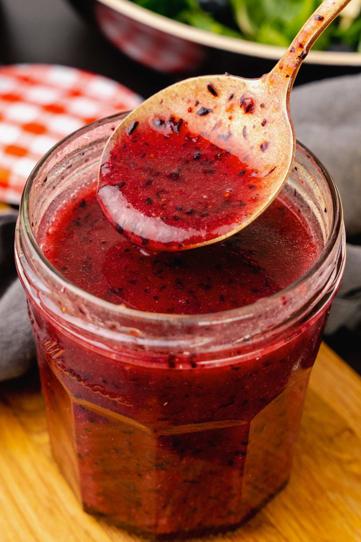 Homemade Blueberry Vinaigrette A Southern Soul