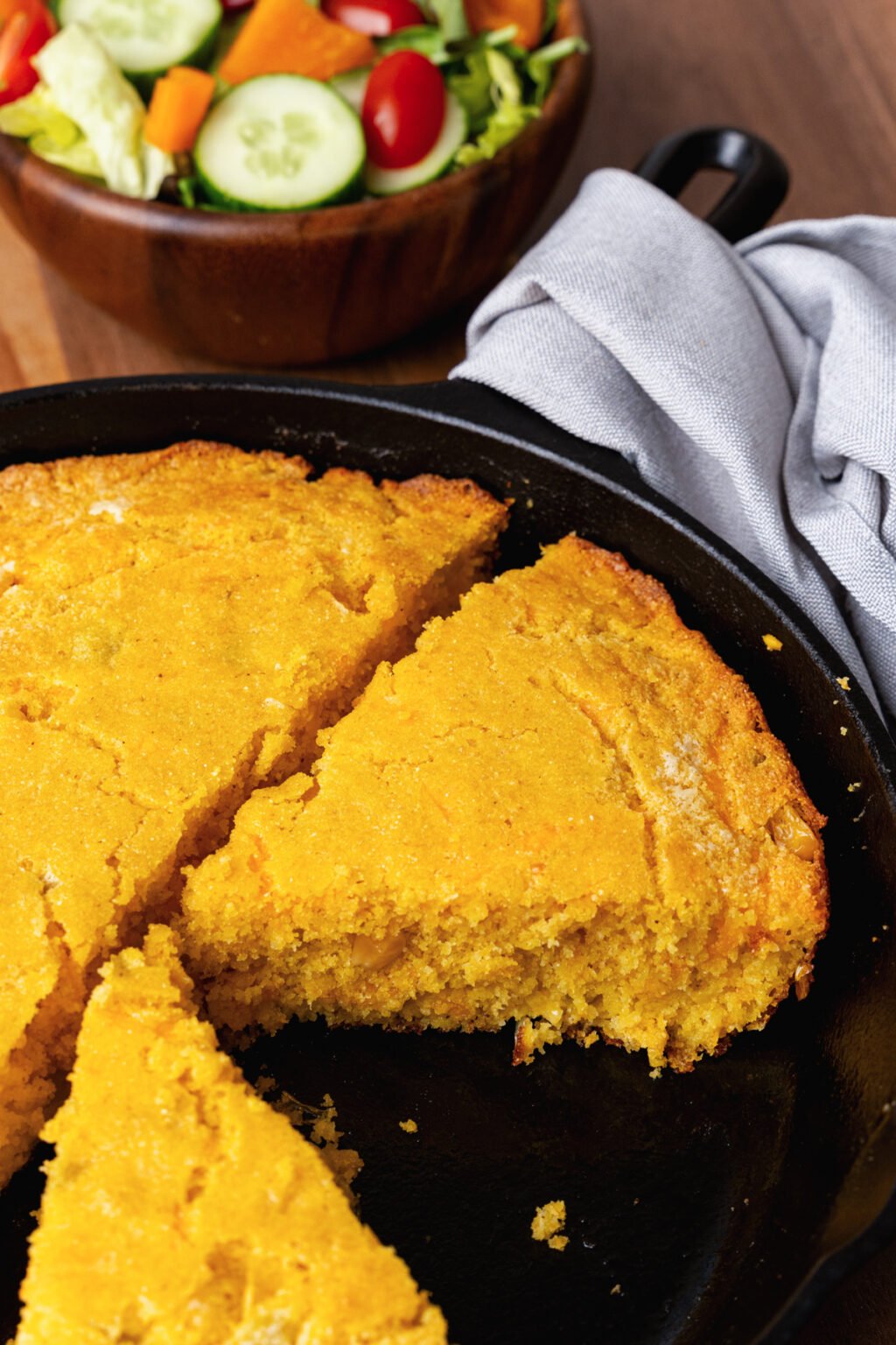 Green Chili Cheese Cornbread A Southern Soul