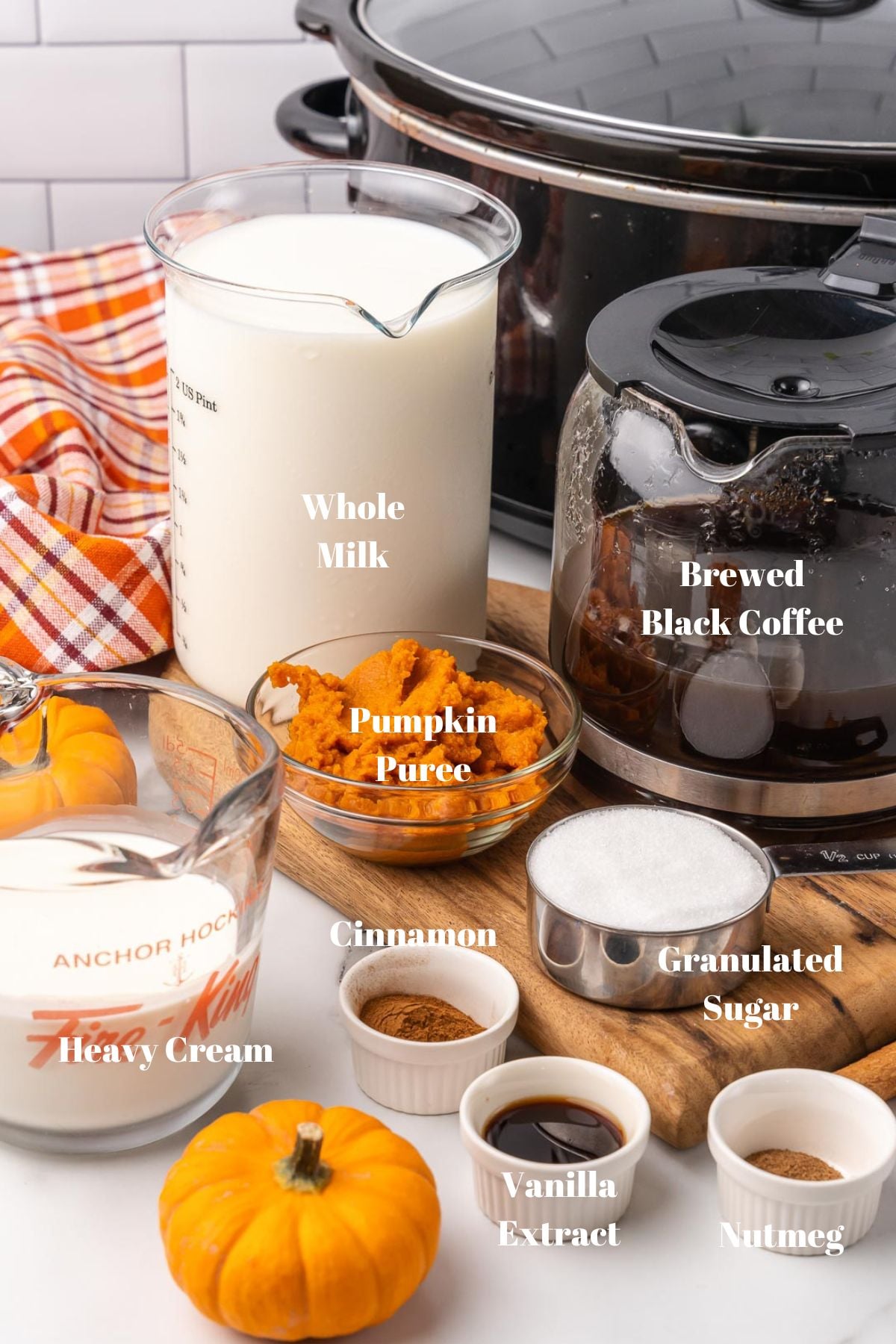 Creamy Crock Pot Pumpkin Spice Latte Recipe