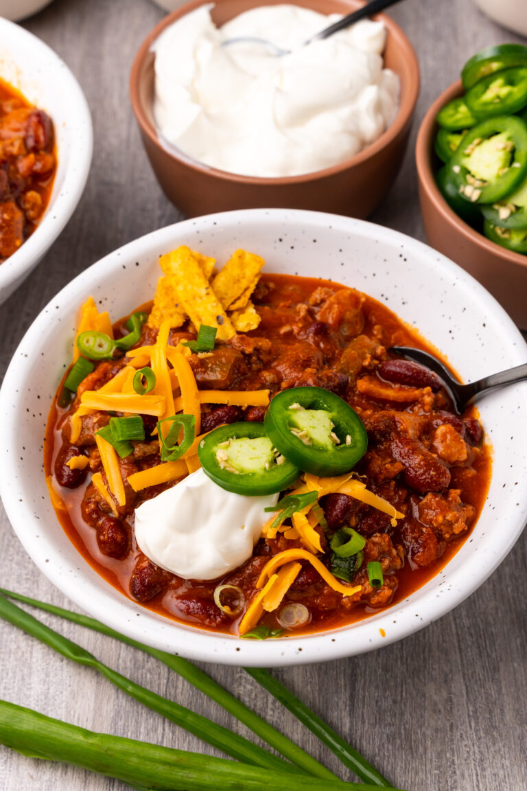 Quick And Easy Ground Beef Chili