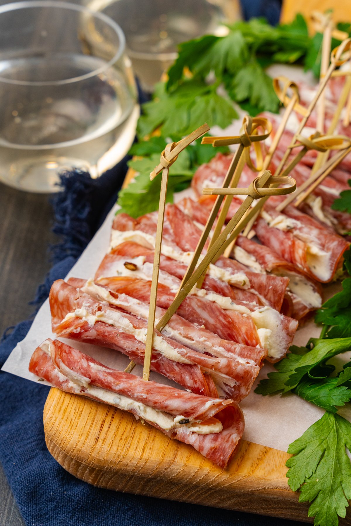 Salami Cream Cheese Roll Ups Salami Cream Cheese Roll Ups