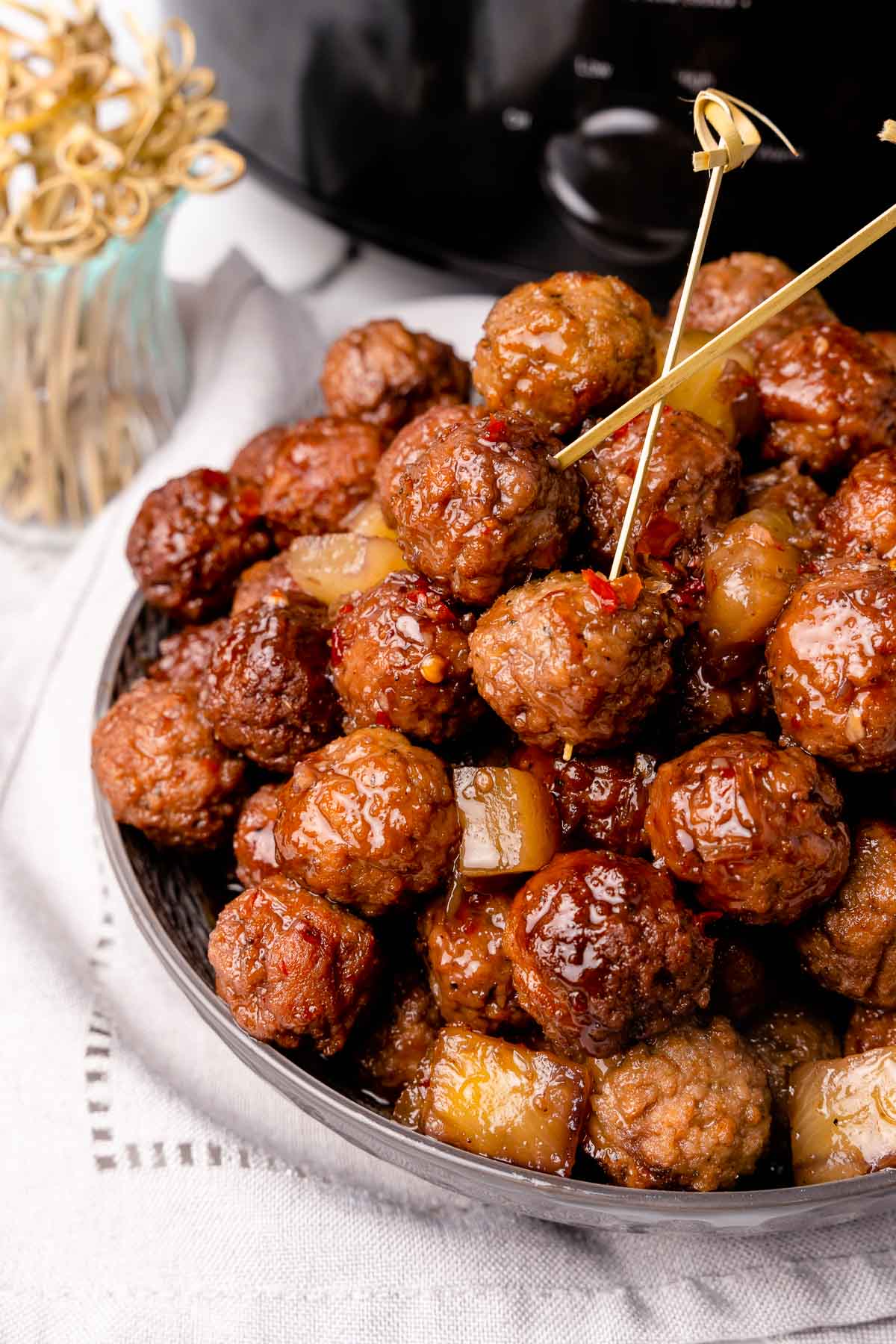 Crock Pot Cocktail Party Meatballs Crock Pot Cocktail Party Meatballs