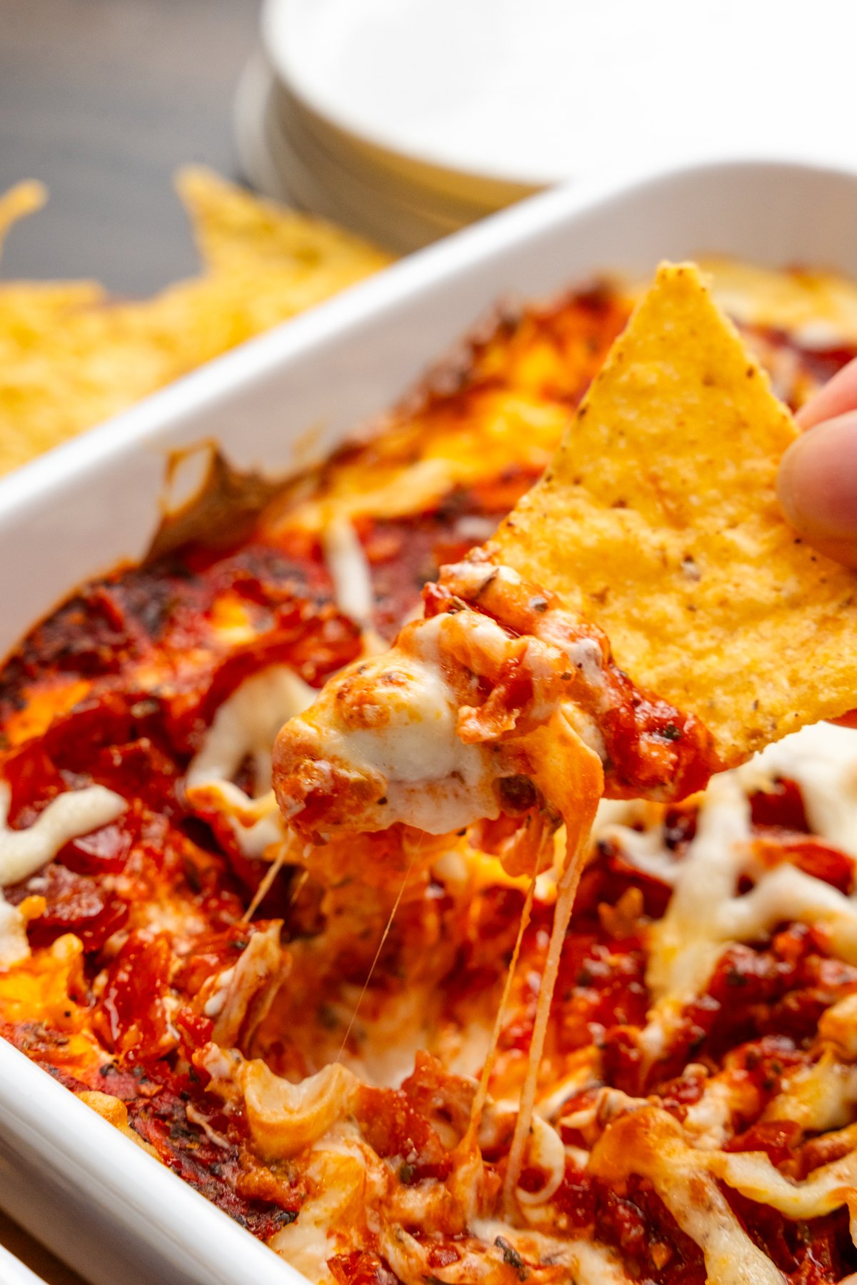 Baked Pepperoni Dip A Southern Soul