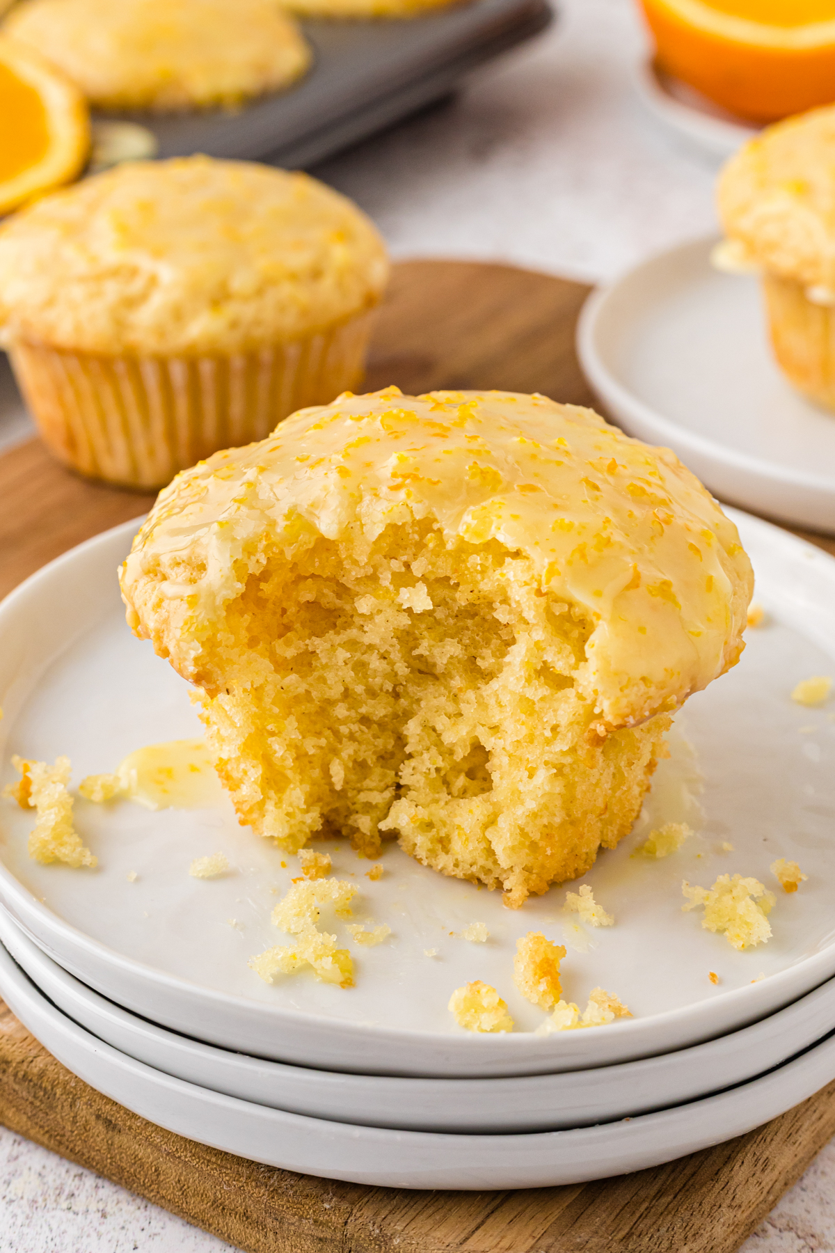 Glazed Orange Muffins Recipe
