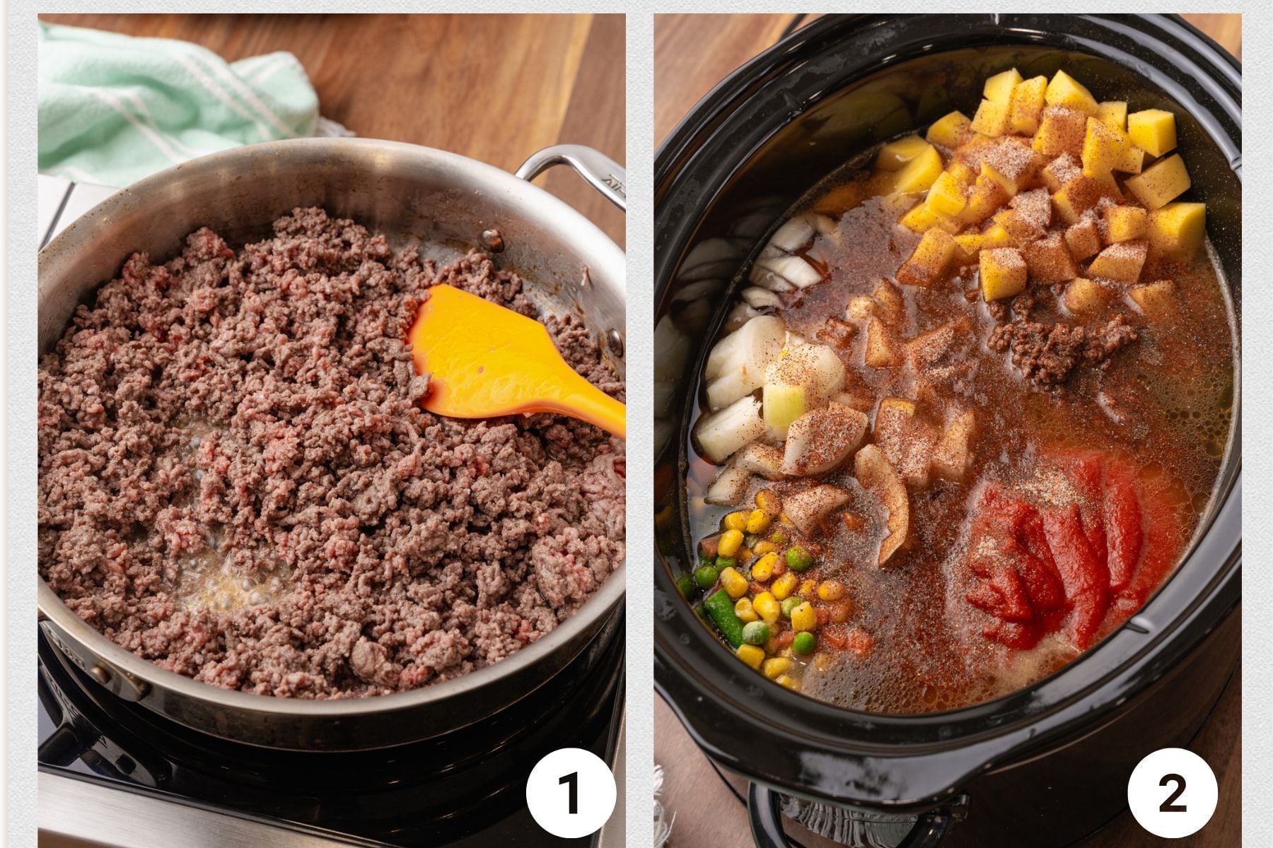 Hearty Crock Pot Vegetable Beef Soup Recipe