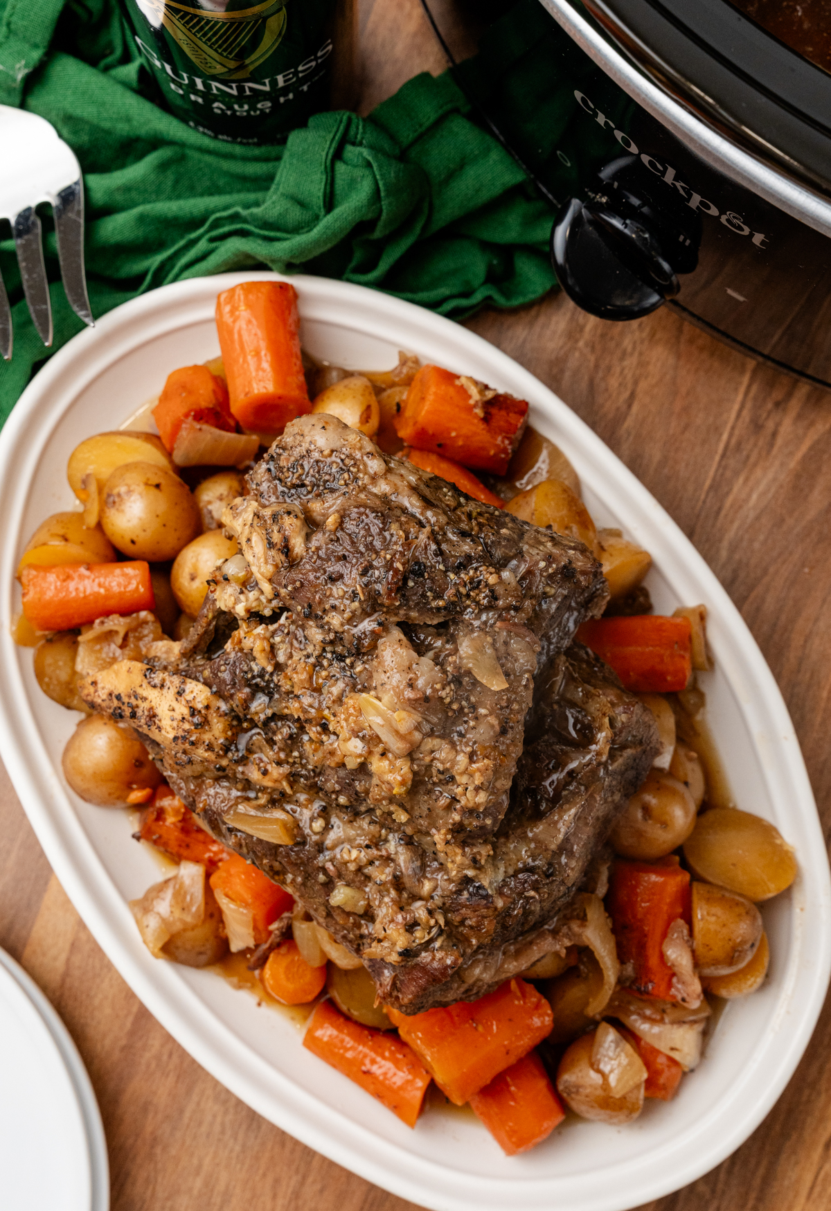 Slow Cooker Guinness Pot Roast