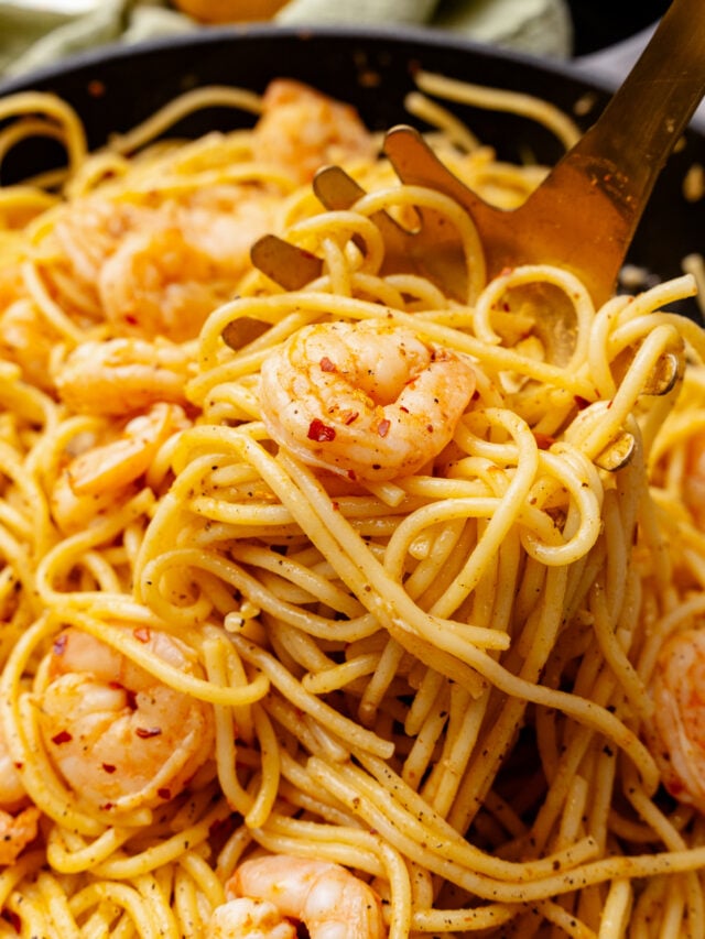 Buttery, flavorful Shrimp Scampi With Pasta is a delicious recipe that's easy to make with just a few simple ingredients is ready to serve in 30 minutes.