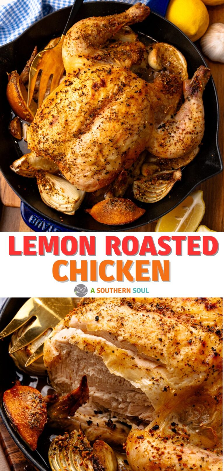 Roasted Chicken With Lemon Recipe