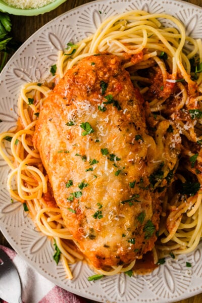 Crock Pot Chicken Parmesan