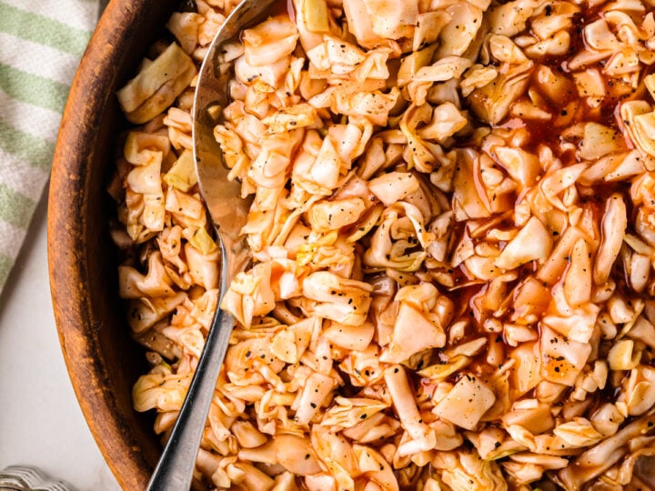 Carolina BBQ Red Slaw served with pulled pork, BBQ chicken or sandwiches.