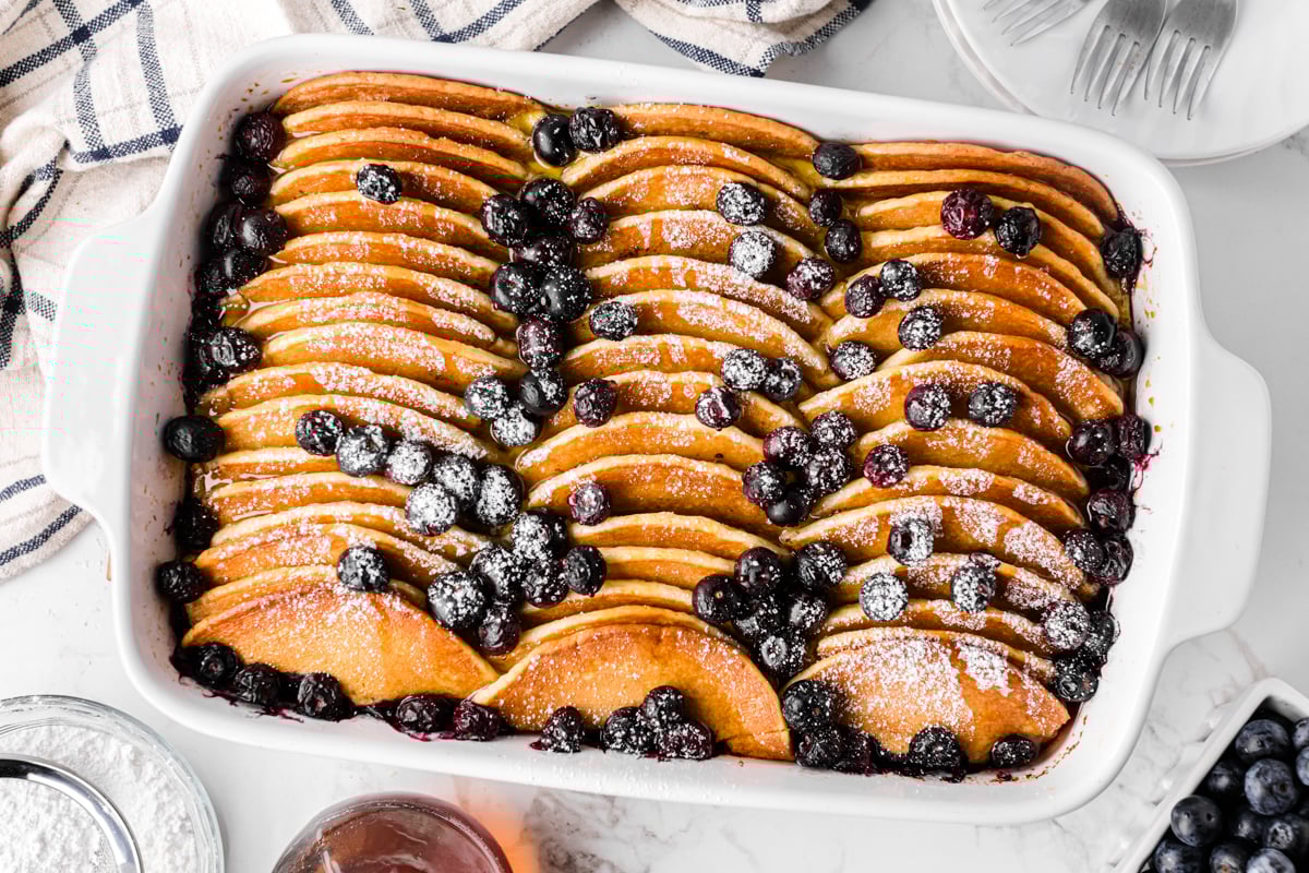 Make Ahead Pancake Casserole: Easy, Fluffy and Delicious-image