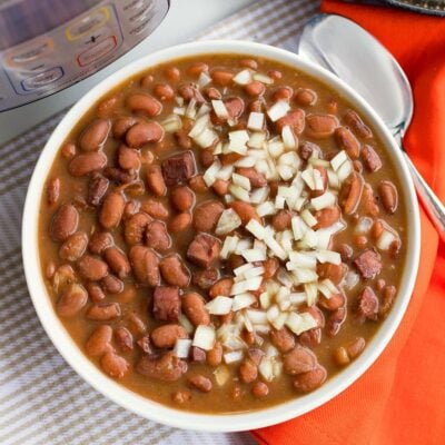 Pinto beans in bowl