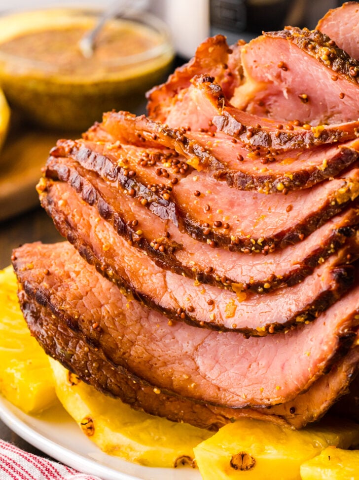 Pinterest pin for amazing Easter ham recipes collection