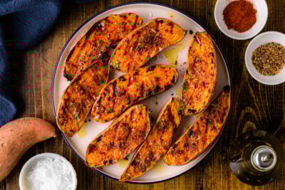 Grilled Sweet Potatoes