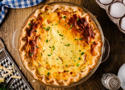 Ham and Cheese Quiche