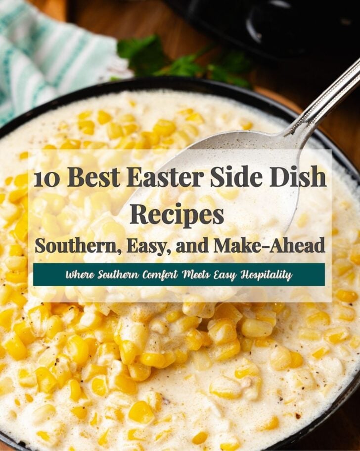 Pinterest pin for 10 best Southern Easter side dish recipes