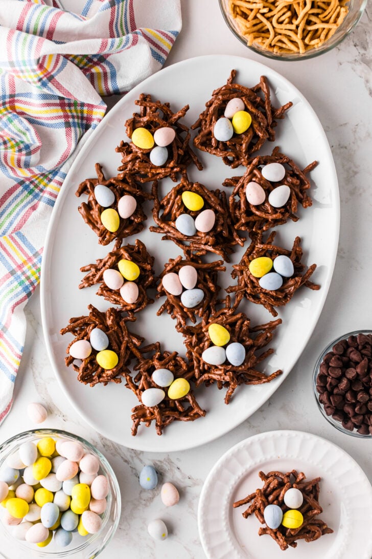 Birdsnest Cookies from Easy No-Bake Bird's Nest Cookies recipe