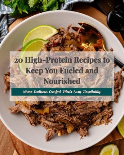 20 High-Protein Recipes to Keep You Fueled and Nourished