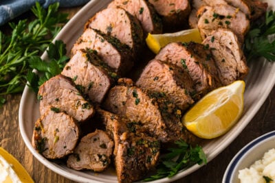 Easy Roasted Pork Tenderloin (Cast Iron Skillet Method)