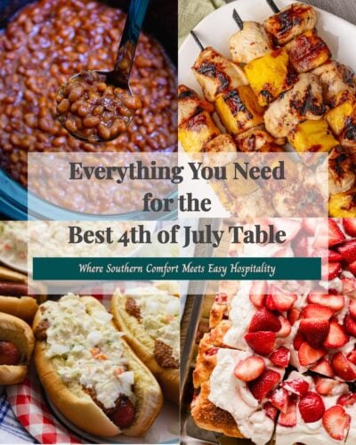 Everything You Need for the Best 4th of July Table