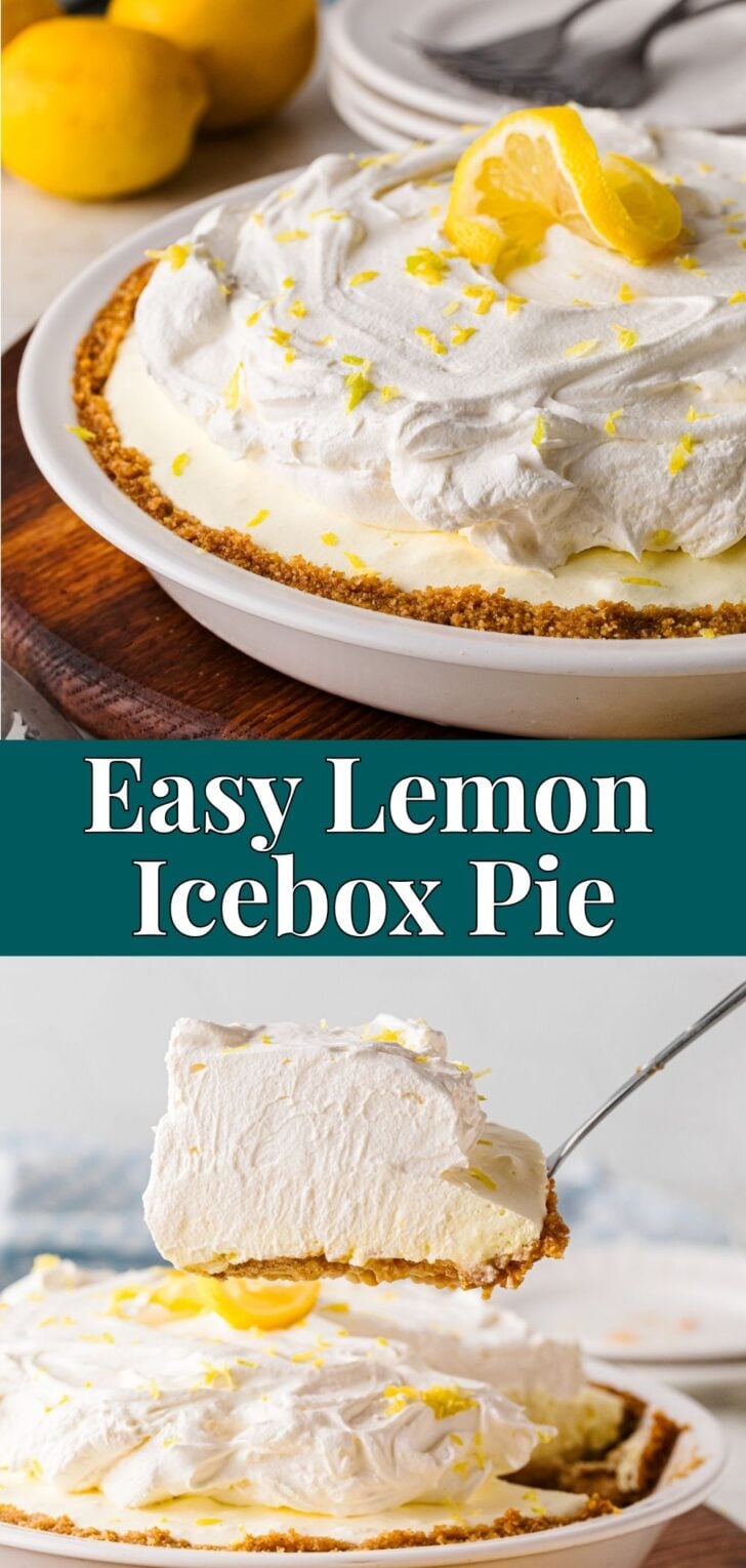 Silky, tangy, and cloud-like — this no-bake Lemon Icebox Pie comes together with just a handful of ingredients and a little time in the refrigerator. Perfect for cookouts, church suppers, and every summer gathering in between.