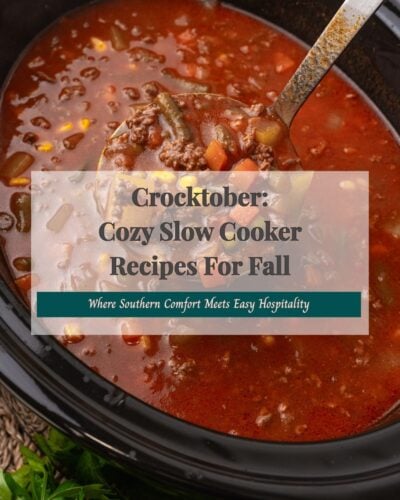 Crocktober: Cozy Slow Cooker Recipes For Fall